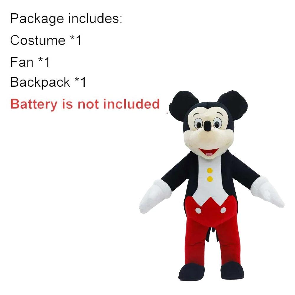  Inflatable Costume Mascot Cartoon Mouse Parade Attire 