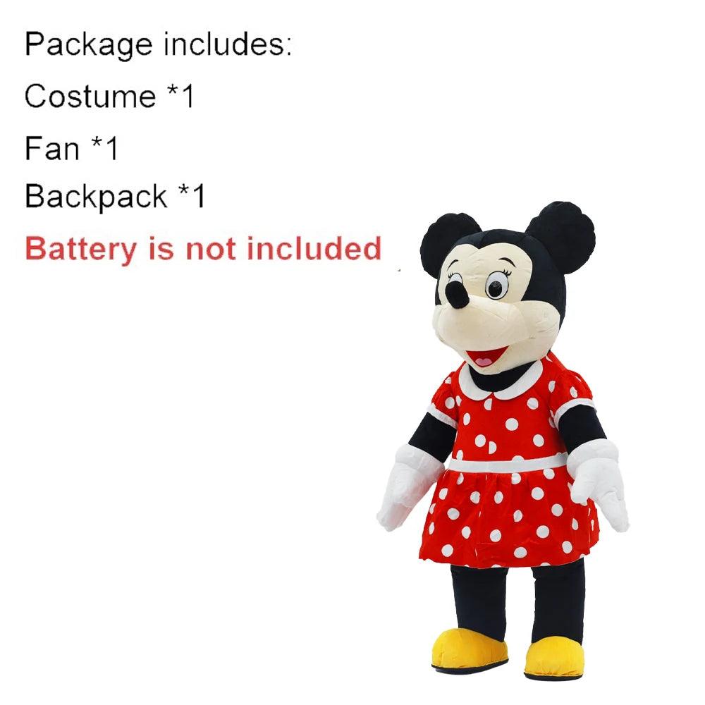  Inflatable Costume Mascot Cartoon Mouse Parade Attire 
