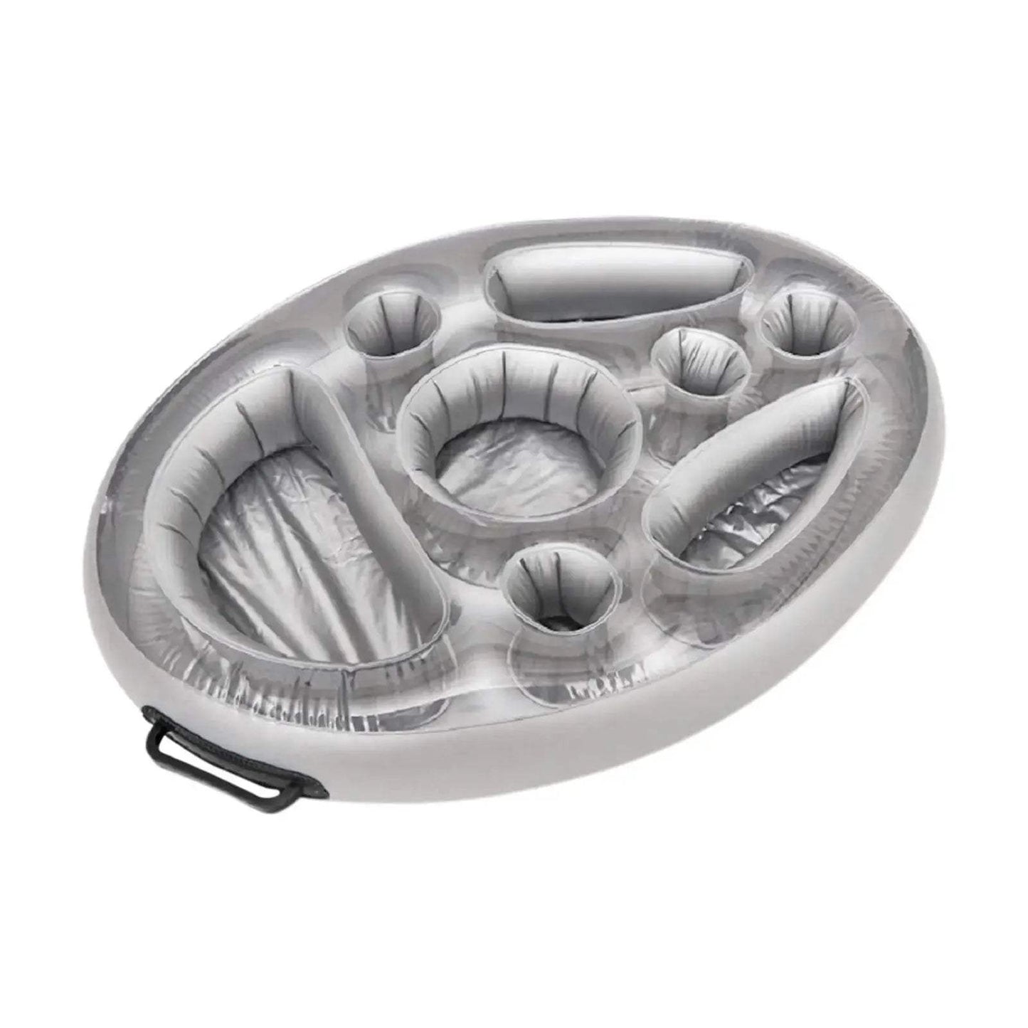 Summer Party Bucket Cup Holder Iatable Pool Float Beer Drink Cooler Table Bar Tray Portable Beach Swimming Ring Accessories - ToylandEU