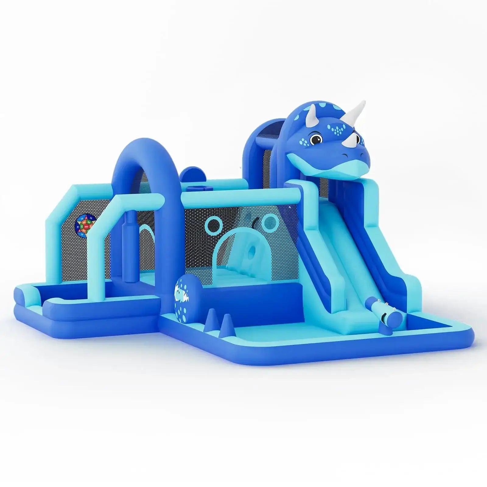  Inflatable Dinosaur Bounce House With Slide Oxford Cloth -  ToylandEU™