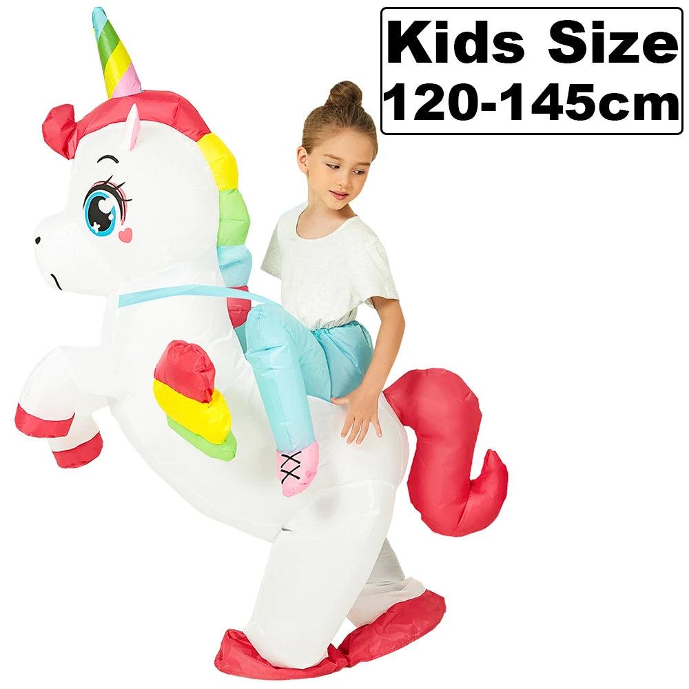 Inflatable Dinosaur Costume | Dino Jockey Style | Toylandeu™