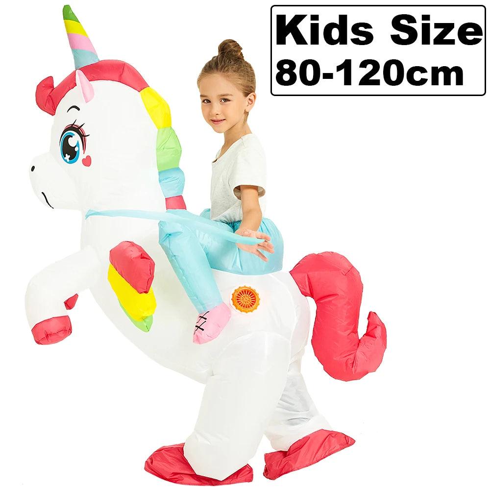 Inflatable Dinosaur Costume | Dino Jockey Style | Toylandeu™