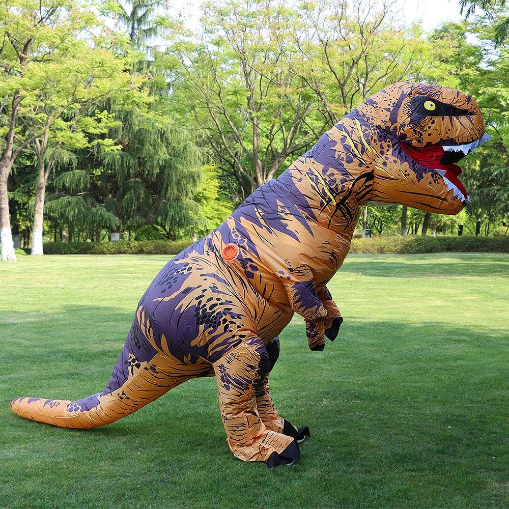 Inflatable Dinosaur Costume T Rex Look Unisex Adults Kids - ToylandEU