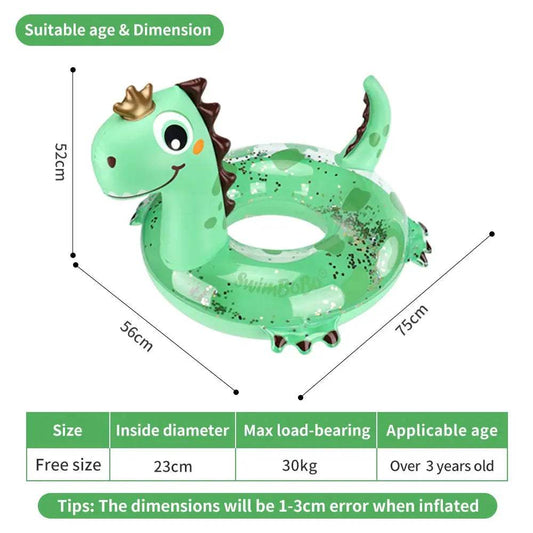  Inflatable Dinosaur Pool Float For Kids Safe Baby Seat -  ToylandEU™