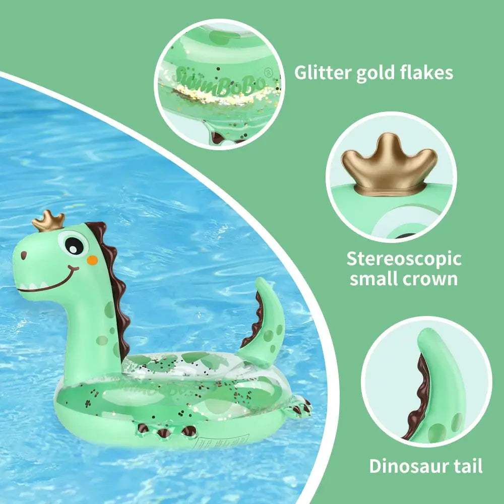  Inflatable Dinosaur Pool Float For Kids Safe Baby Seat -  ToylandEU™