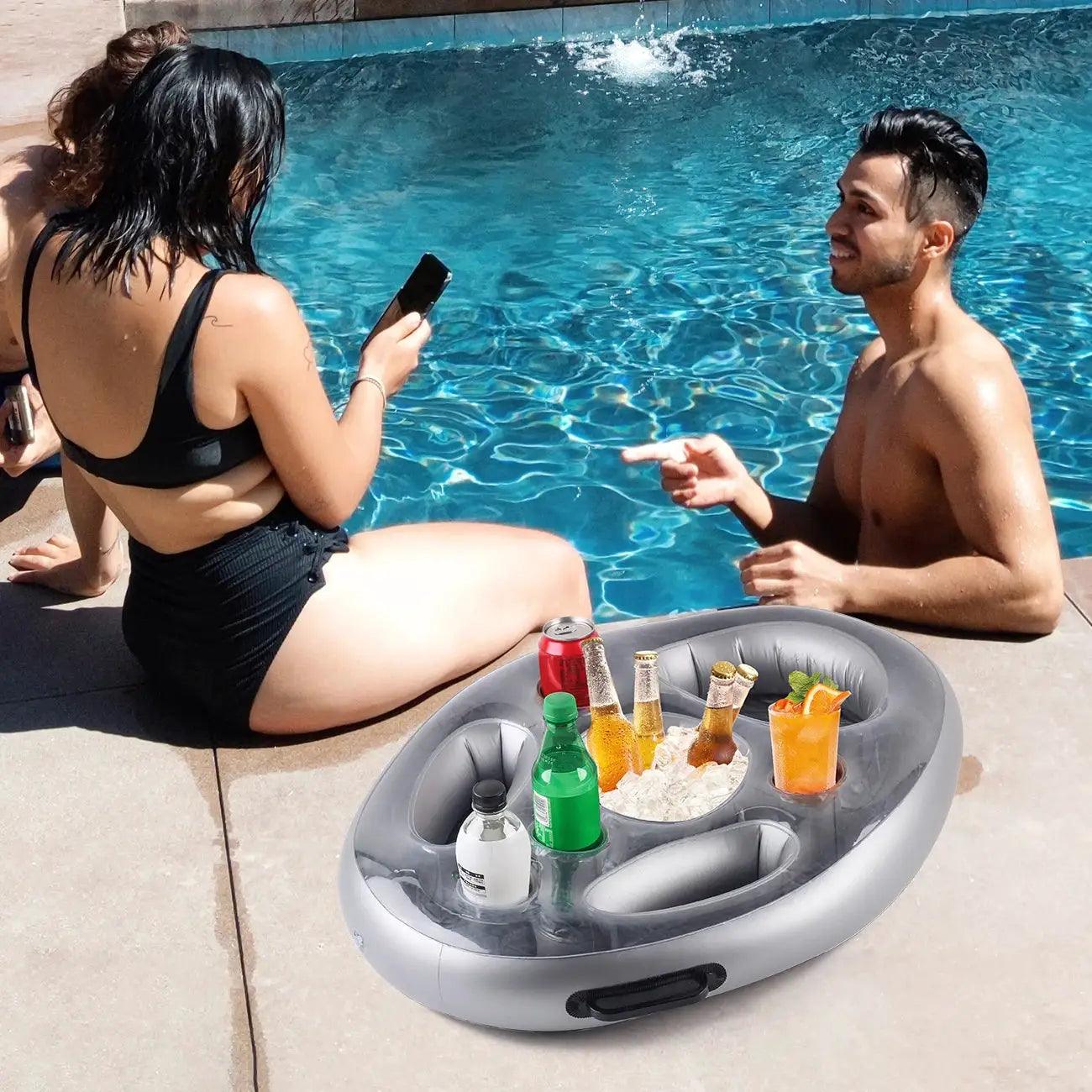  Inflatable Drink Holder Durable Pool Thickened Cup Rack -  ToylandEU™