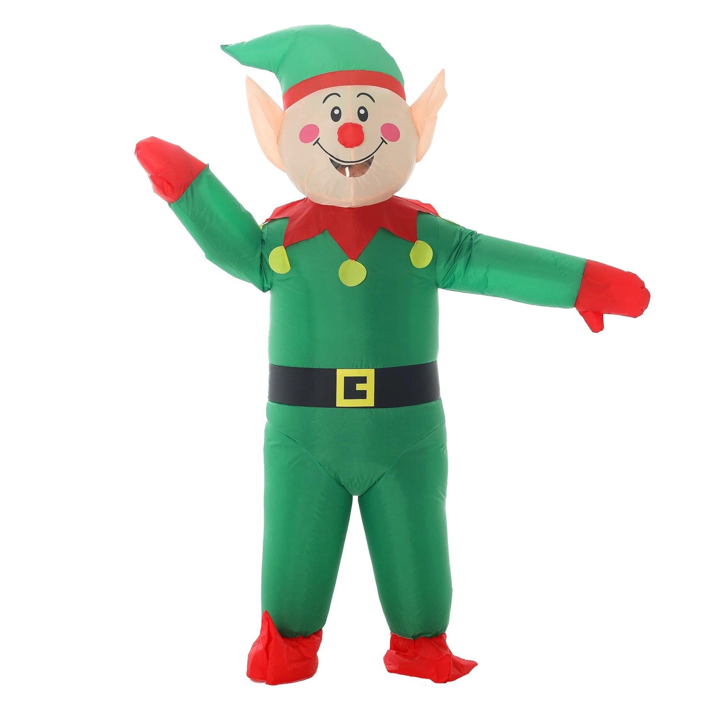 Inflatable Elf Costume | Adult Christmas | Toylandeu™