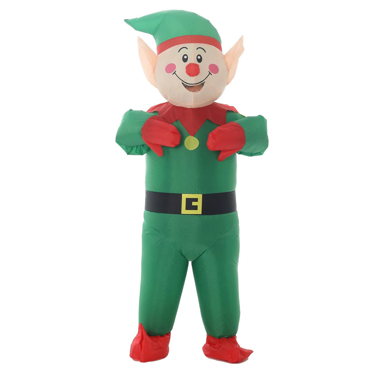 Inflatable Elf Costume | Adult Christmas | Toylandeu™