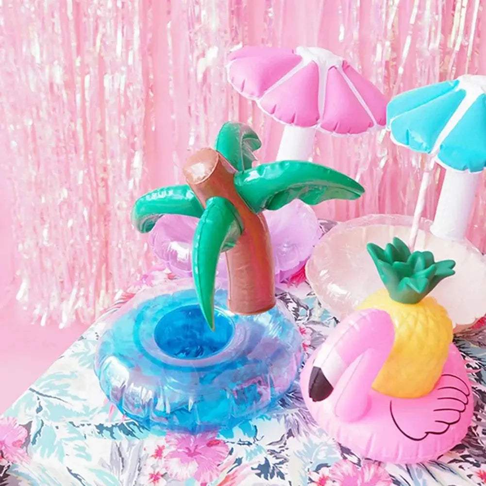  Inflatable Flamingo Cup Holder Pool Float Keeps Drinks -  ToylandEU™
