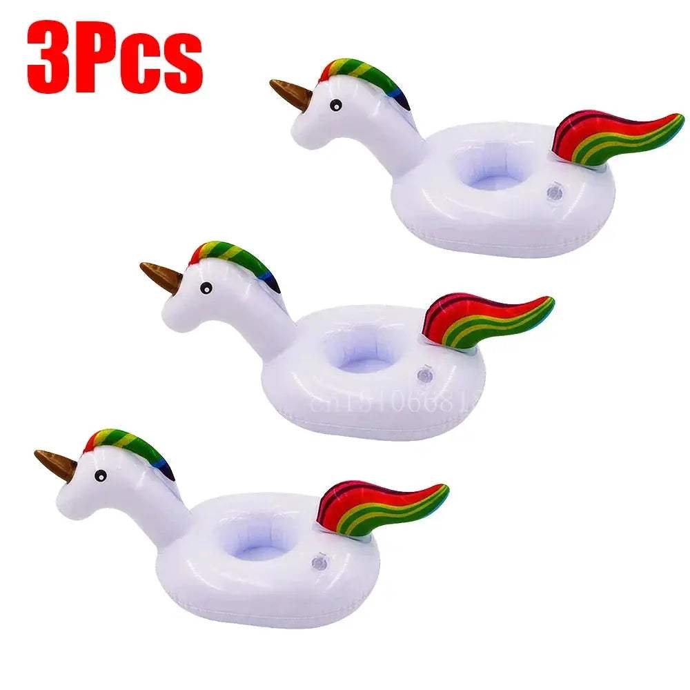  Inflatable Flamingo Cup Holder Pool Float Keeps Drinks -  ToylandEU™