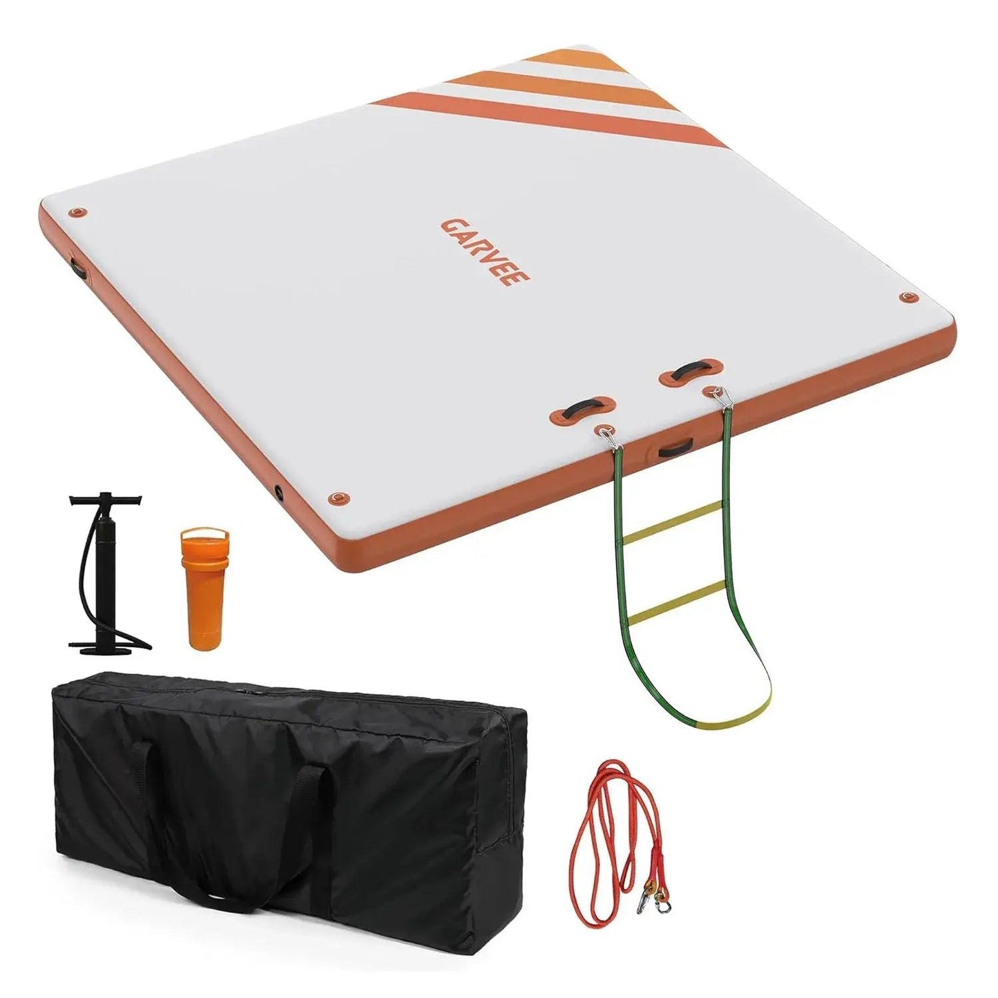  Inflatable Floating Dock For Lakes Non Slip Surface -  ToylandEU™