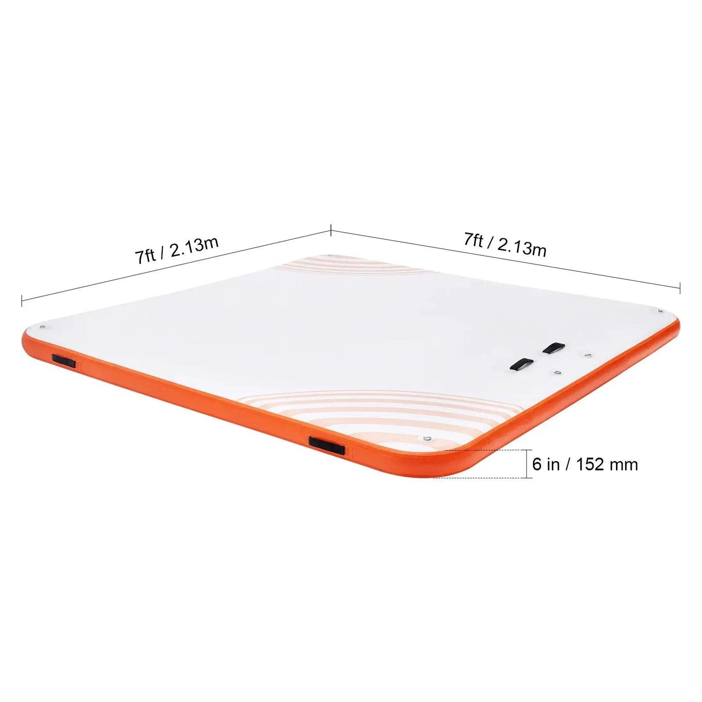  Inflatable Floating Dock With Detachable Ladder Sturdy -  ToylandEU™