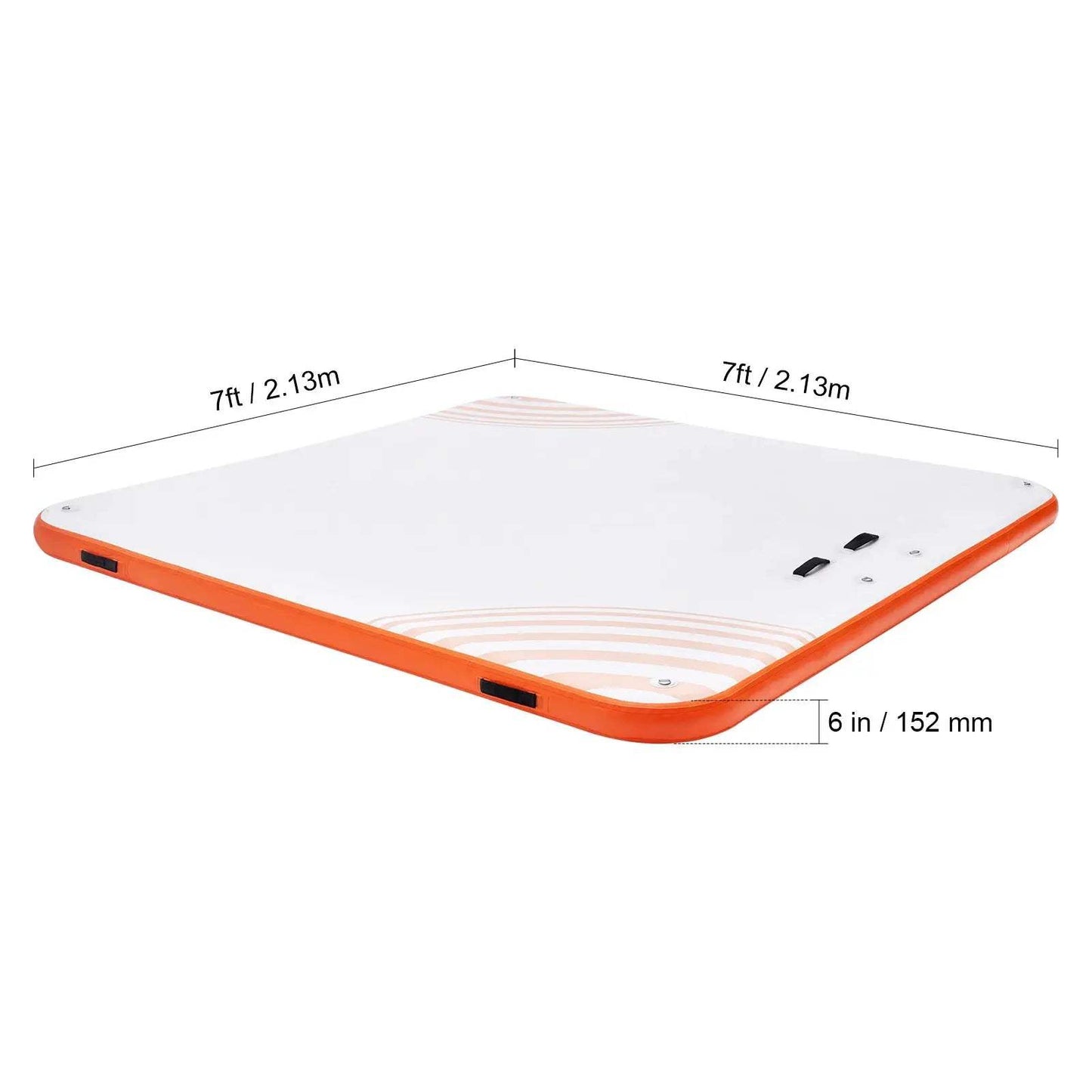  Inflatable Floating Dock With Detachable Ladder Sturdy -  ToylandEU™
