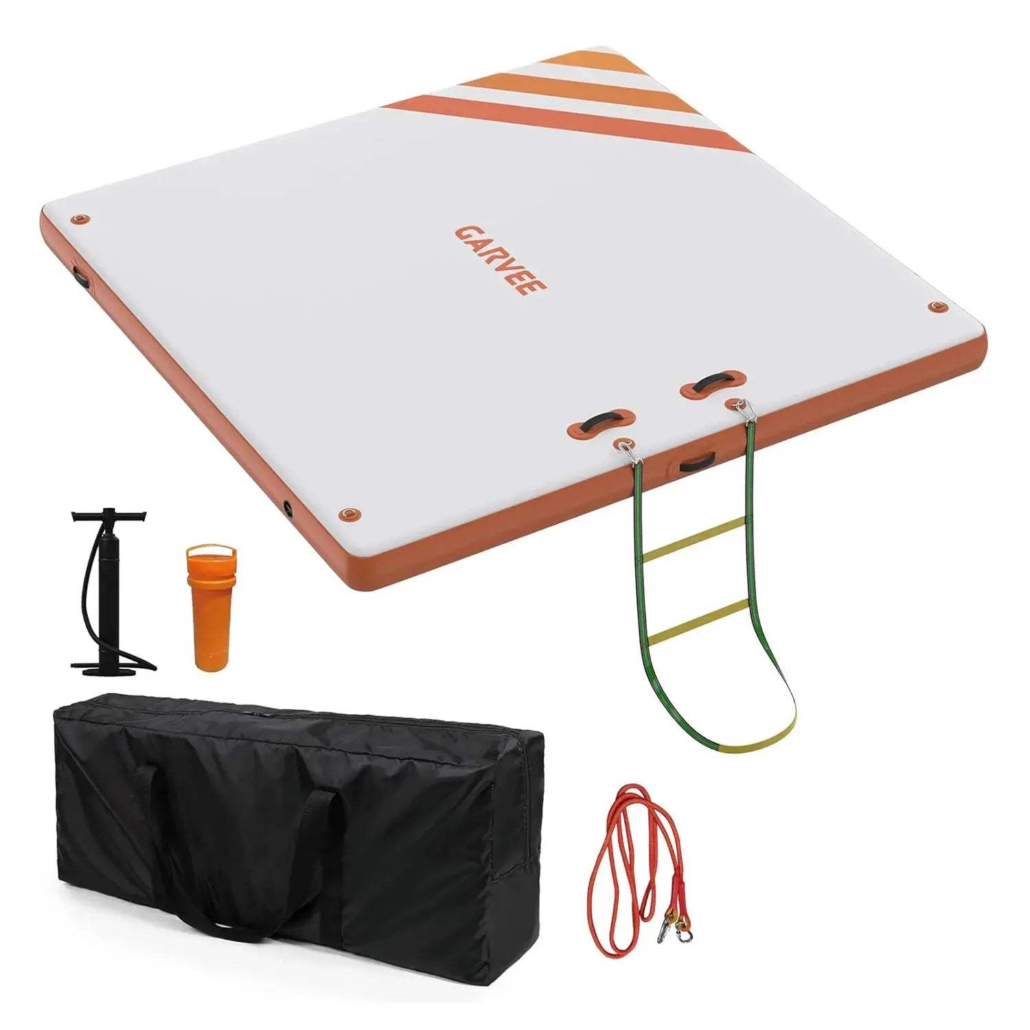  Inflatable Floating Dock For Lakes Non Slip Surface -  ToylandEU™