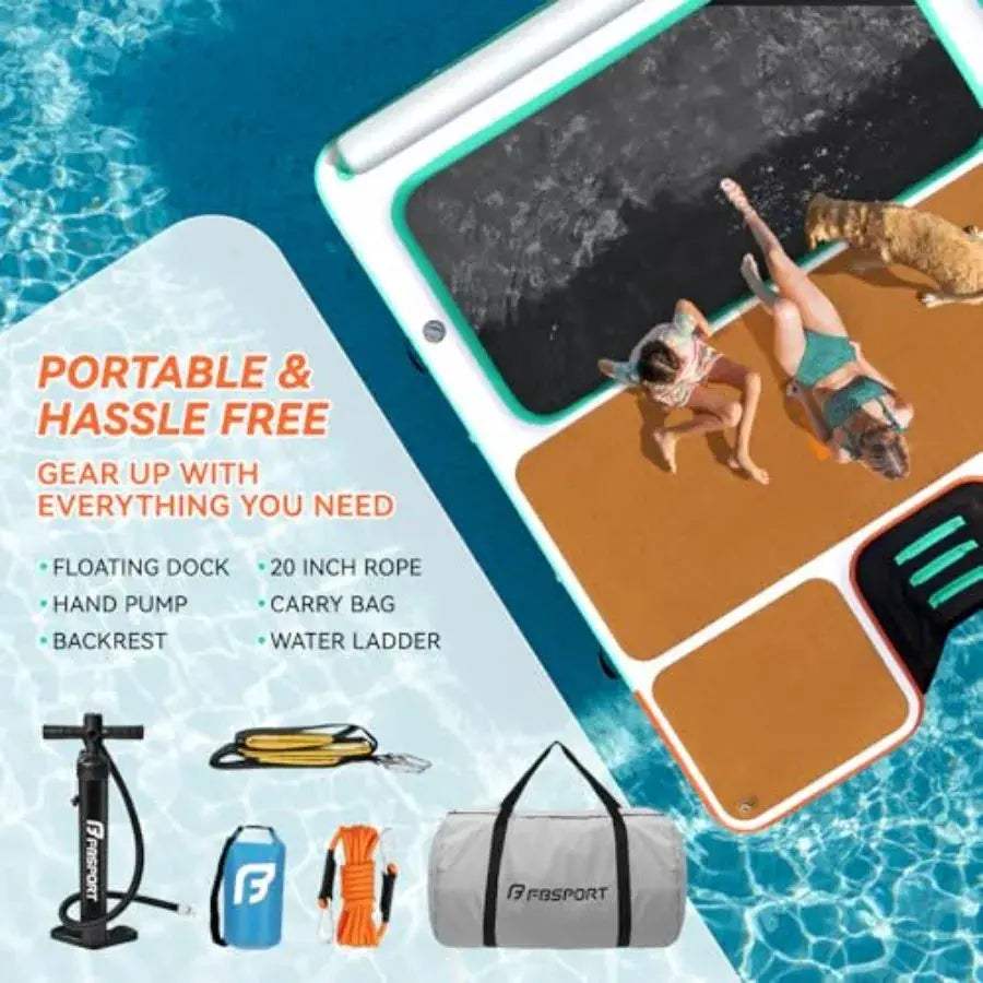  Inflatable Floating Dock Water Hammock For Family Fun -  ToylandEU™