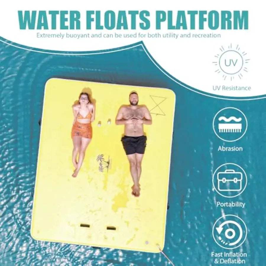  Inflatable Floating Dock Water Ramp Durable For Dogs -  ToylandEU™