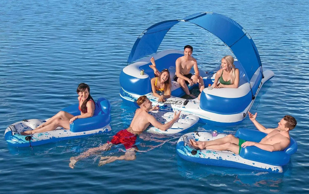 Inflatable Floating Island 8 Person Capacity Toylandeu™