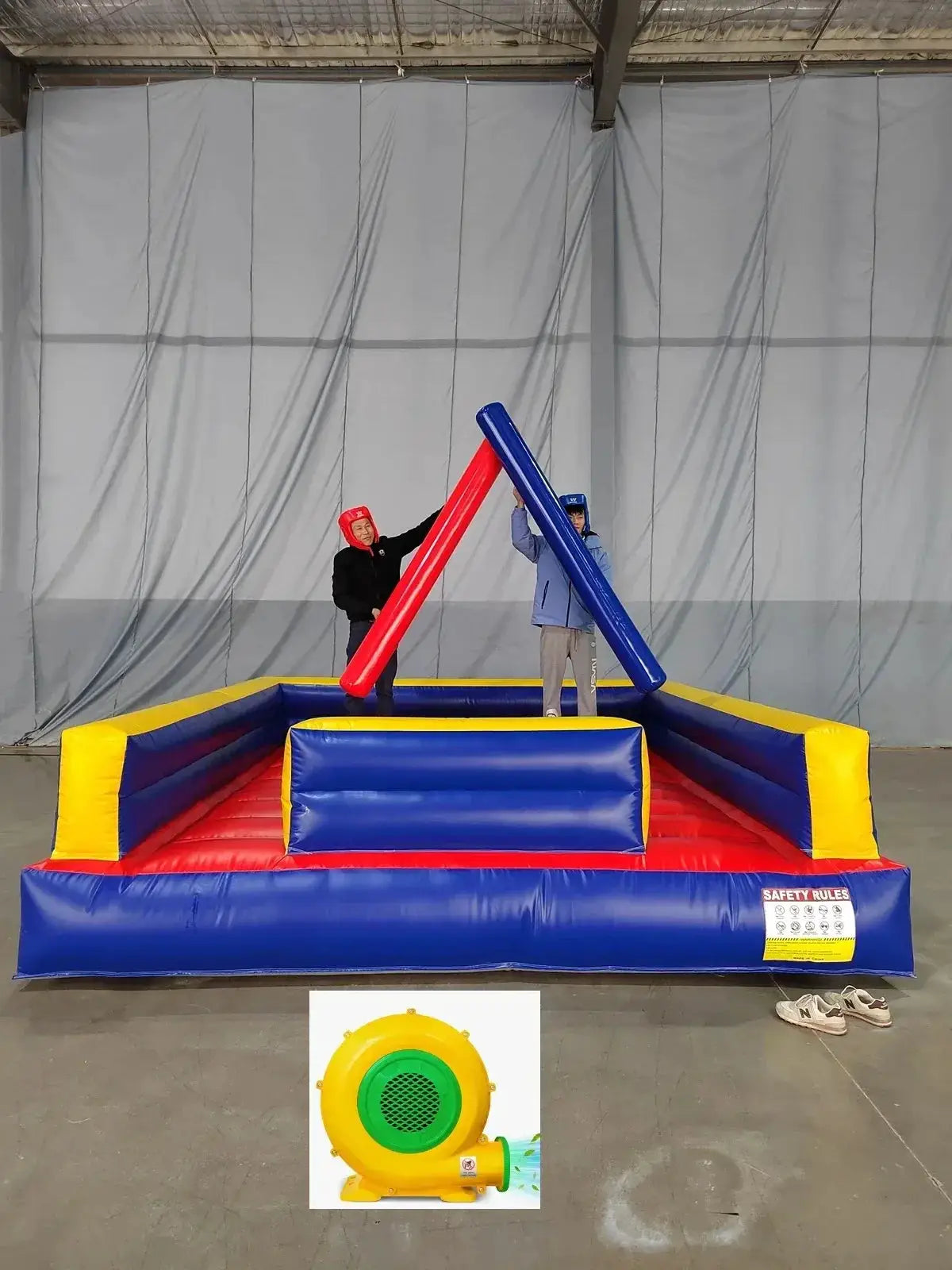 Inflatable Gladiator Joust Arena 13x13Ft Outdoor Fun - ToylandEU