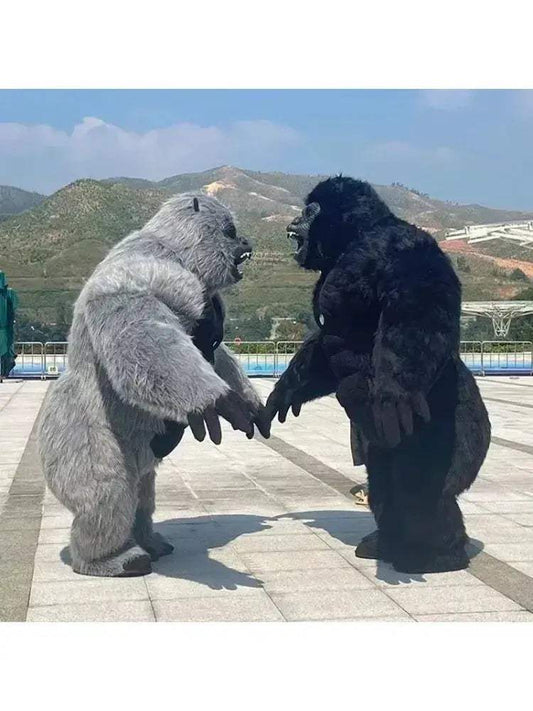 Inflatable Gorilla Mascot Costume Realistic For Christmas Parties - ToylandEU