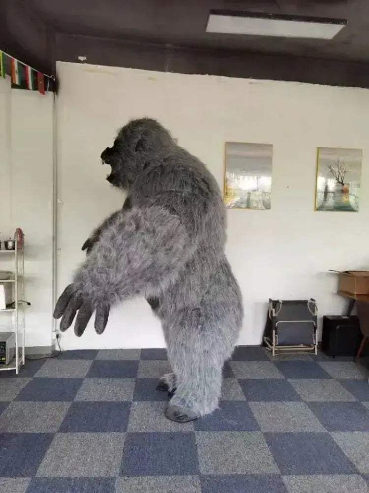Inflatable Gorilla Mascot Costume Realistic For Christmas Parties - ToylandEU