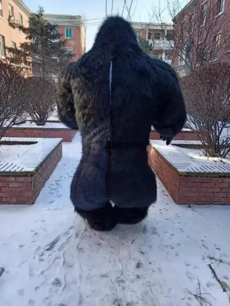 Inflatable Gorilla Mascot Costume Realistic For Christmas Parties - ToylandEU