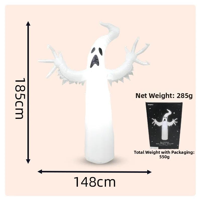 Inflatable Halloween Ghost | Large PVC Yard Decor | Toylandeu™
