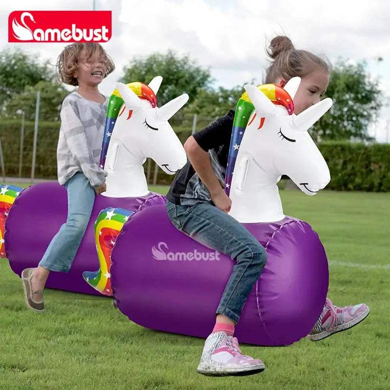  Inflatable Hopper Ride On Toy Unicorn Jumping Safe -  ToylandEU™
