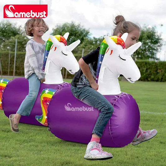  Inflatable Hopper Ride On Toy Unicorn Jumping Safe -  ToylandEU™