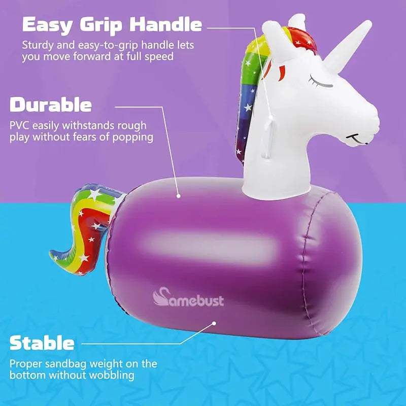  Inflatable Hopper Ride On Toy Unicorn Jumping Safe -  ToylandEU™