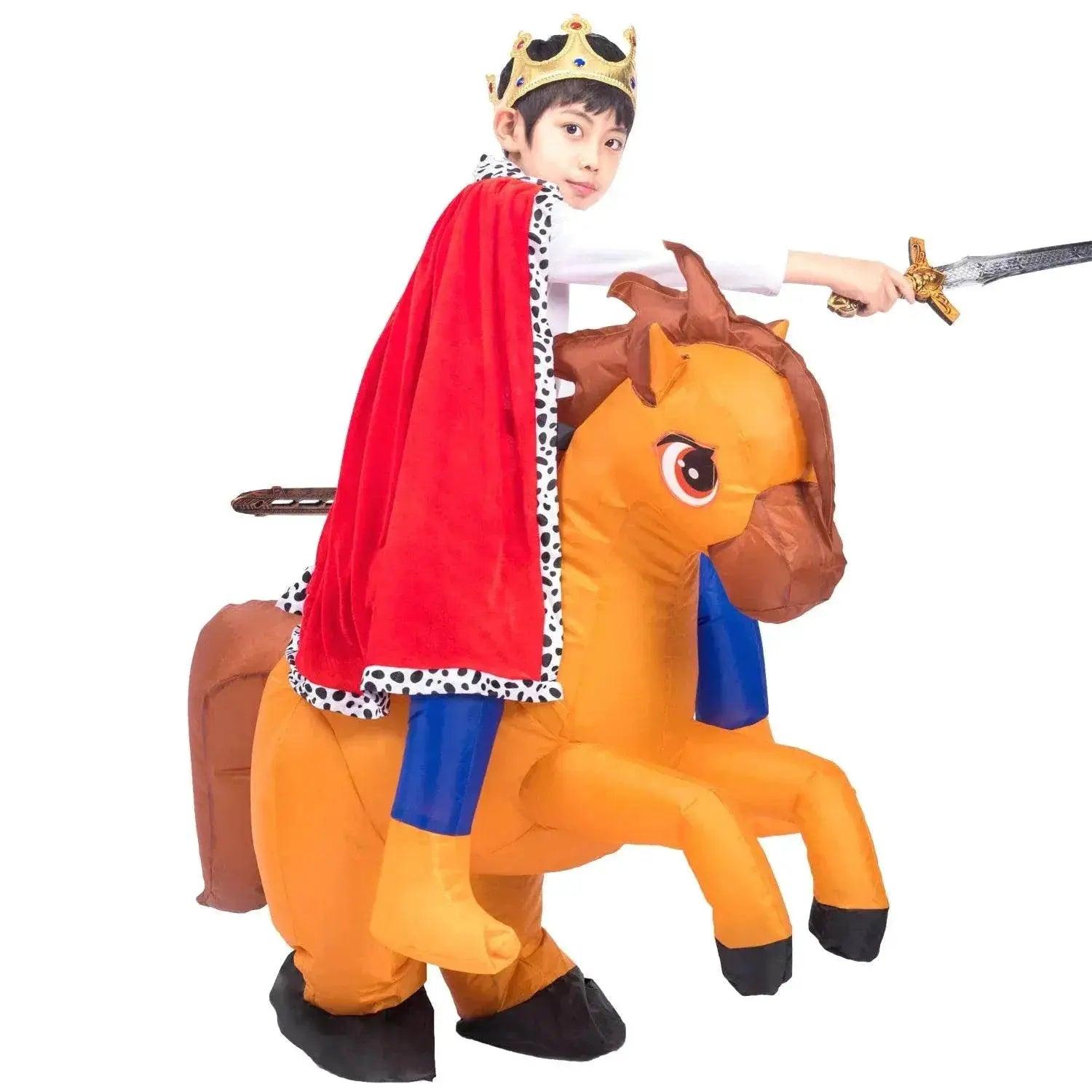  Inflatable Horse Rider Costume for Kids - Fun for Parties & Halloween! -  ToylandEU™