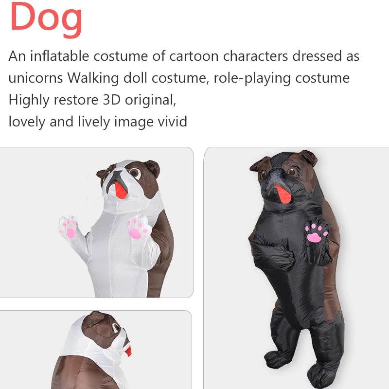 Inflatable Hot Dog Costume Mascot Unisex For Adults - ToylandEU