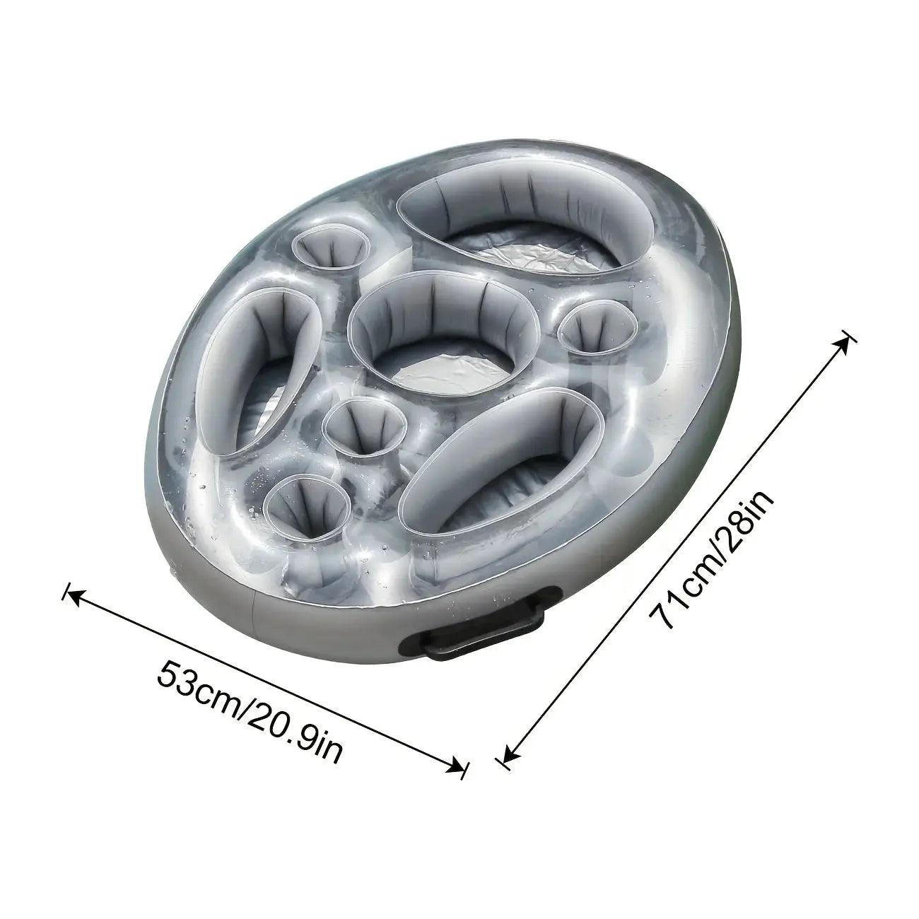  Inflatable Ice Bar Pool Float Cup Holder Tray Kit -  ToylandEU™