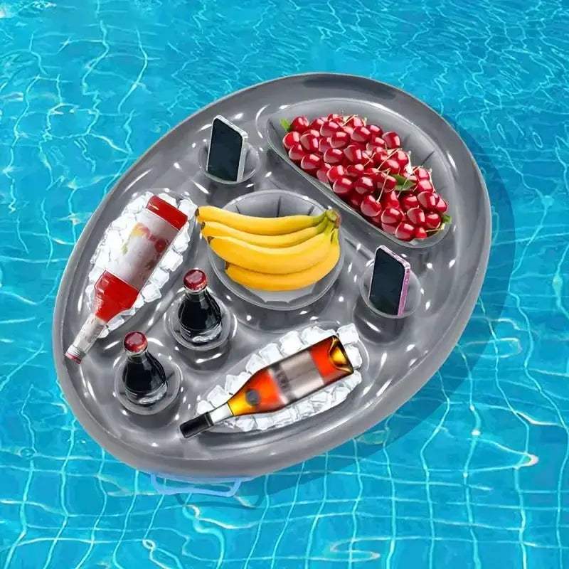  Inflatable Ice Bar Pool Float Cup Holder Tray Kit -  ToylandEU™