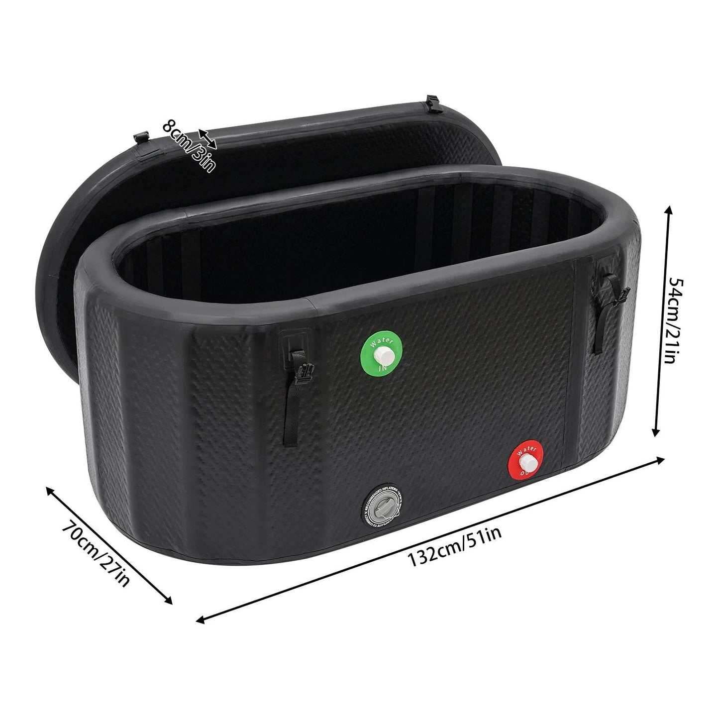 Inflatable Ice Bath Tub – Convenient Cold Water Therapy for Athletes - ToylandEU