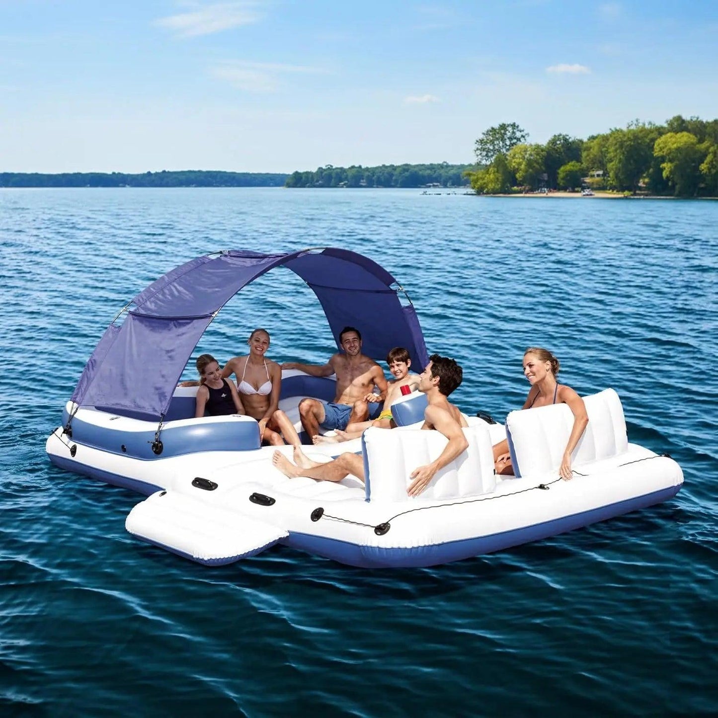 Inflatable Lounger | 6 Person Capacity | Toylandeu™