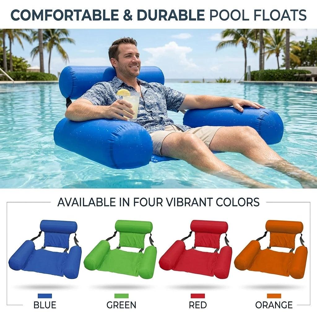Inflatable Lounger | Foldable Portable | Toylandeu™