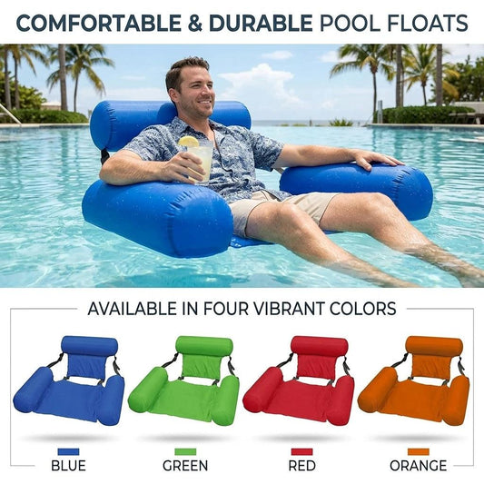 Inflatable Lounger | Foldable Portable | Toylandeu™