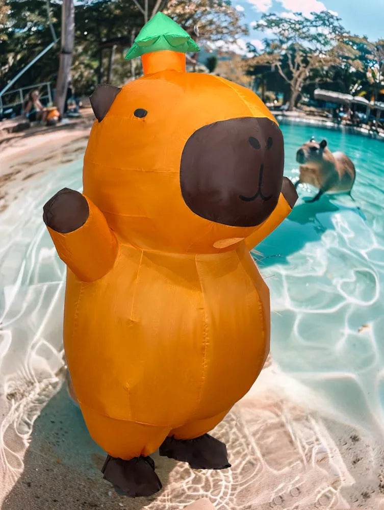 Inflatable Mascot Costume Capybara Unisex Adult Cosplay - ToylandEU