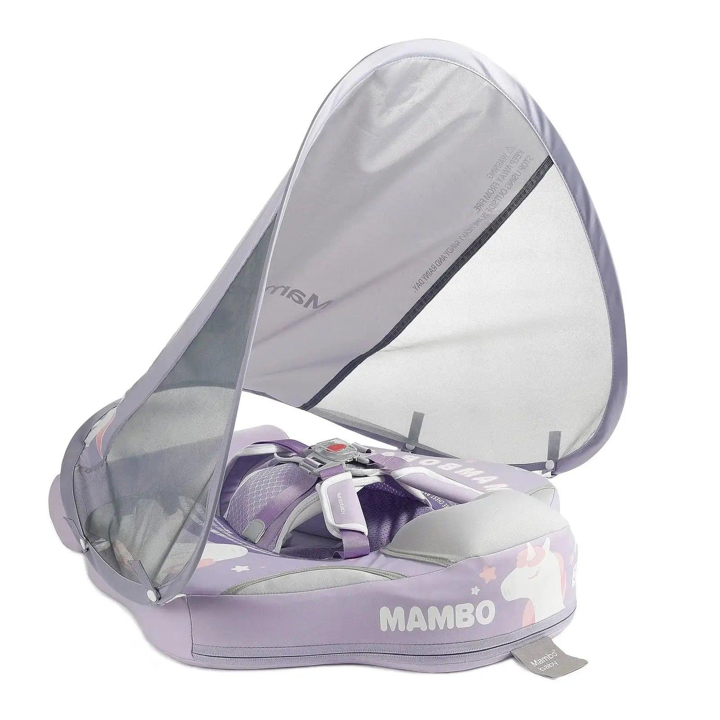  Non Inflatable Baby Swim Float With Durable Sun Canopy -  ToylandEU™