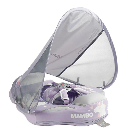  Non Inflatable Baby Swim Float With Durable Sun Canopy -  ToylandEU™