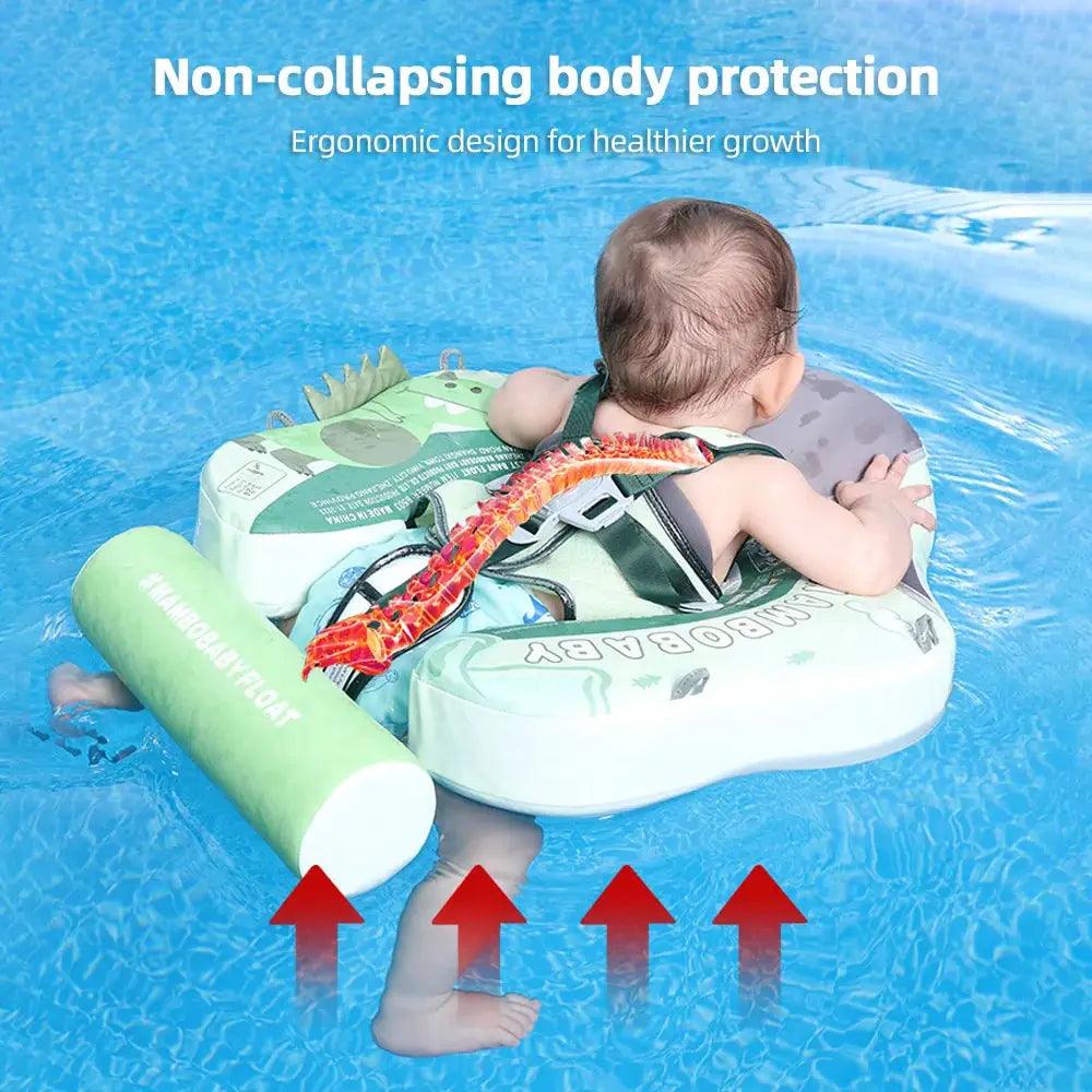  Non Inflatable Baby Swim Float With Durable Sun Canopy -  ToylandEU™