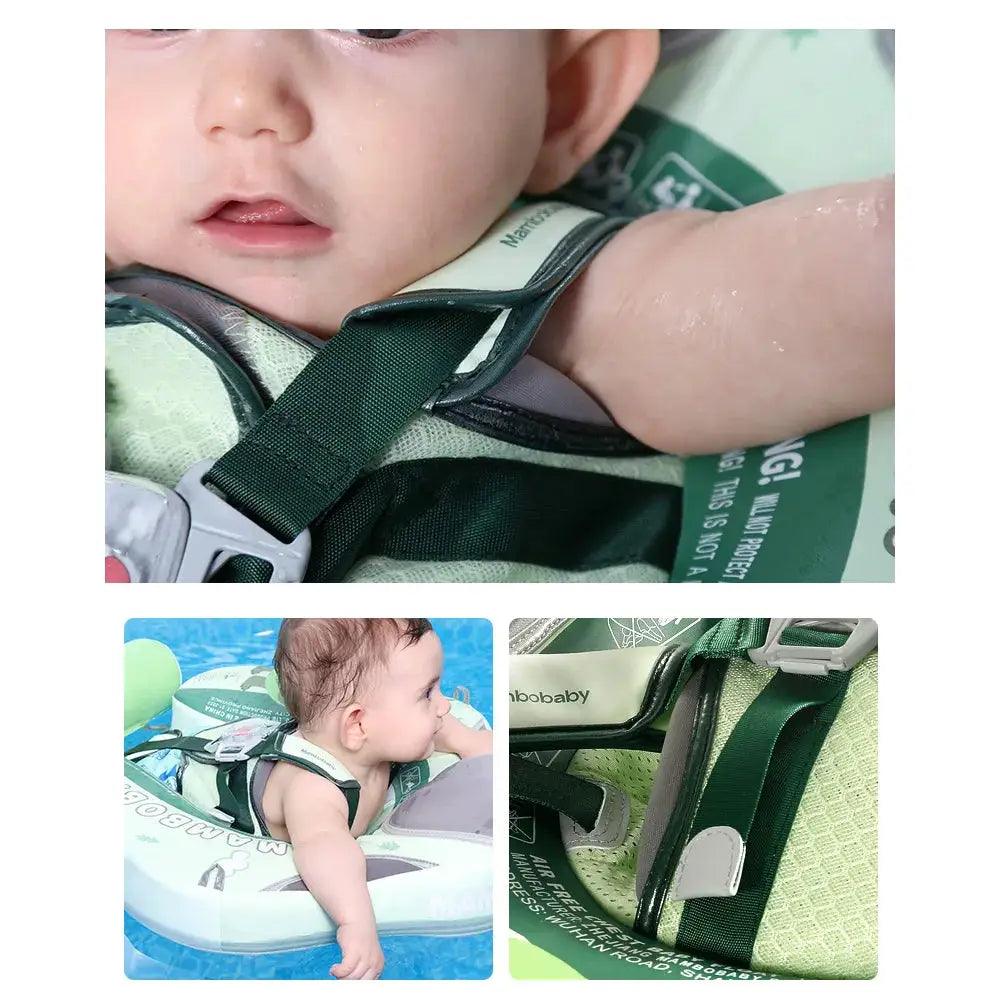  Non Inflatable Baby Swim Float With Durable Sun Canopy -  ToylandEU™