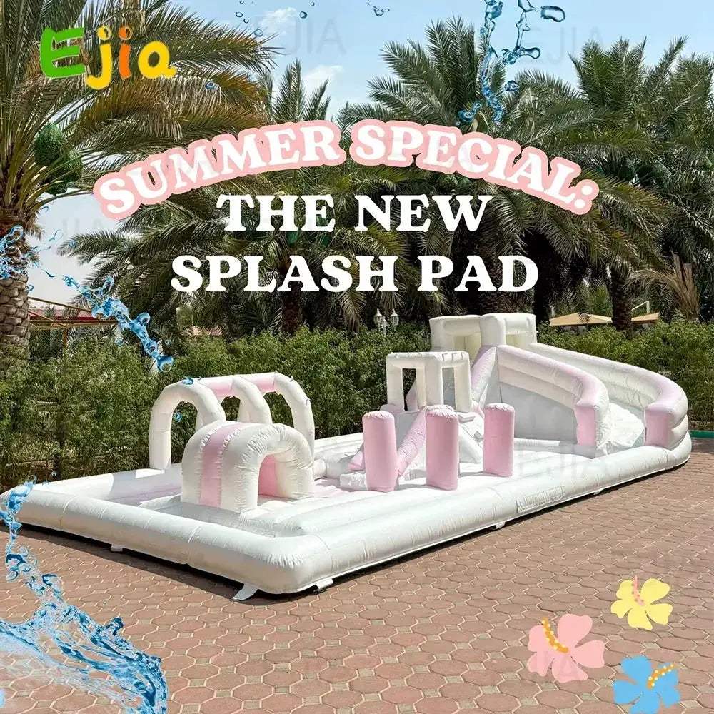 Inflatable Obstacle Course With Ball Pit For Parties - ToylandEU