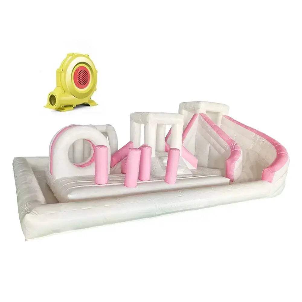 Inflatable Obstacle Course With Ball Pit For Parties - ToylandEU