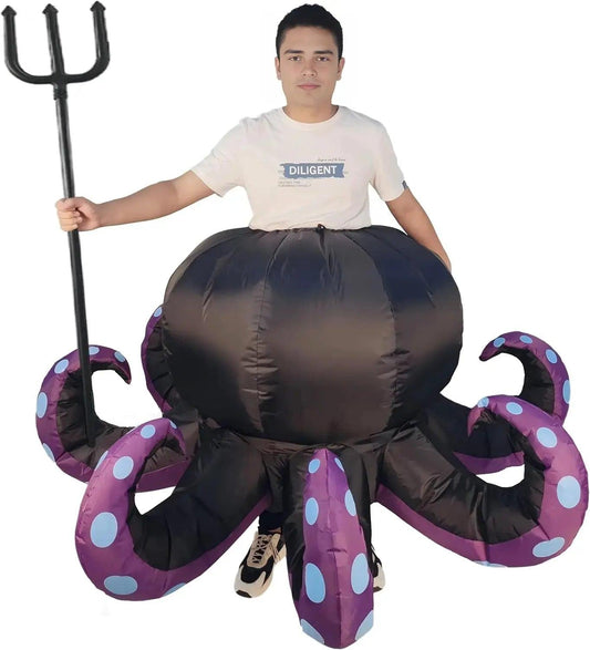  Inflatable Octopus Costume For Halloween Cosplay Comfort -  ToylandEU™