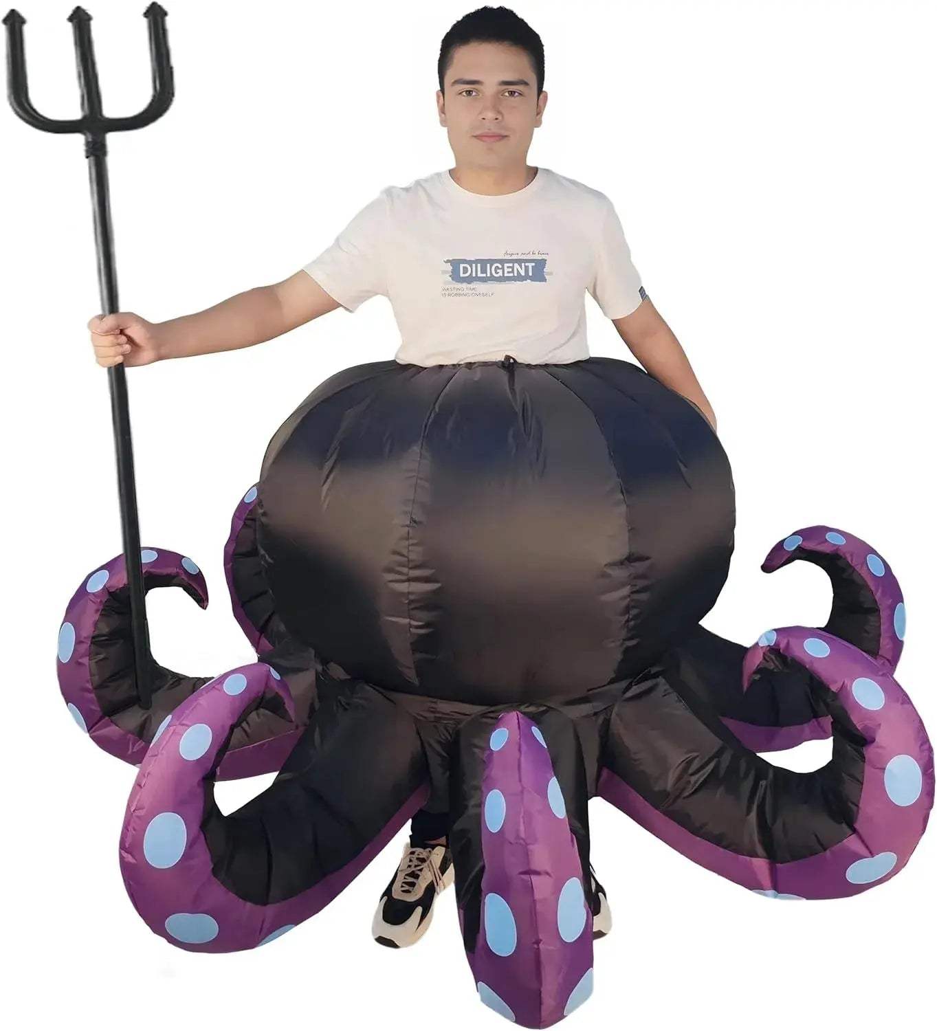  Inflatable Octopus Costume For Halloween Cosplay Comfort -  ToylandEU™