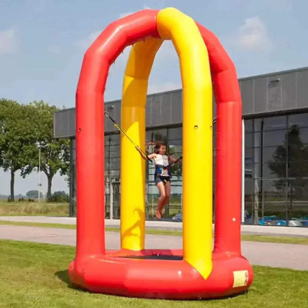 Inflatable Outdoor Bungee Trampoline For Safe Family Fun - ToylandEU