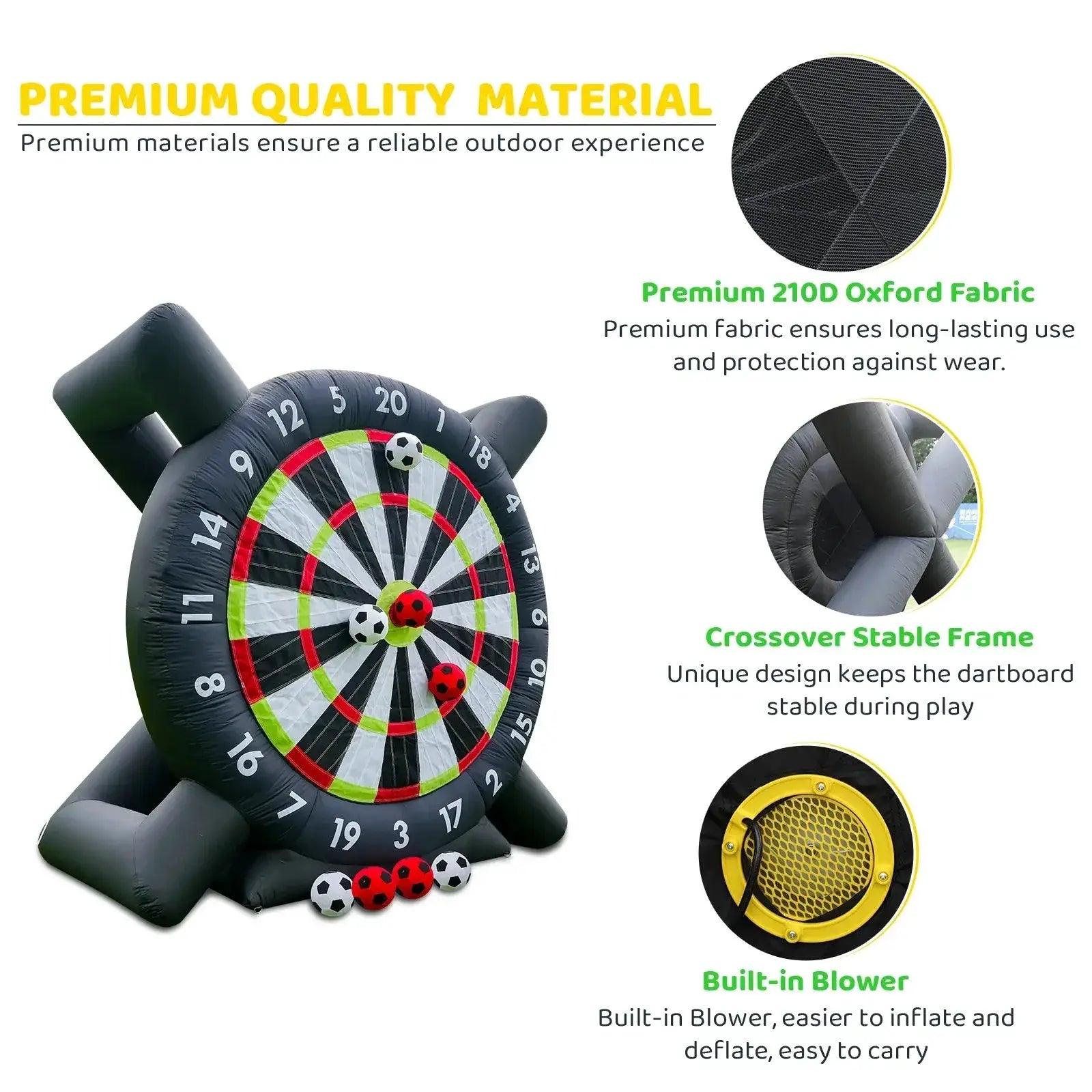  Giant Outdoor Inflatable Darts Board With Soccer Balls -  ToylandEU™