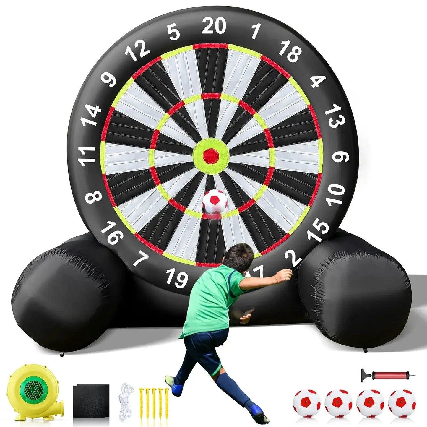  Giant Outdoor Inflatable Soccer Darts Board With Blower -  ToylandEU™