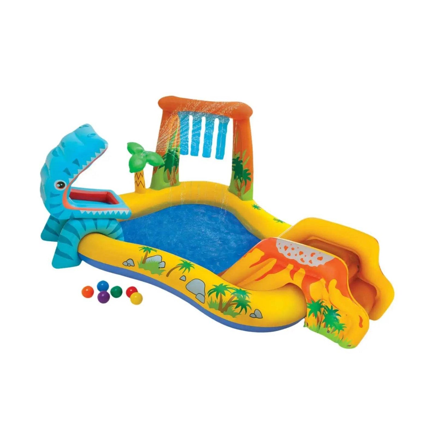 Inflatable Play Center Inflatable Kiddie Pool for Kids - ToylandEU
